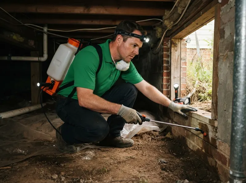 Crawlspace Pest Barrier Remediation in columbia, SC